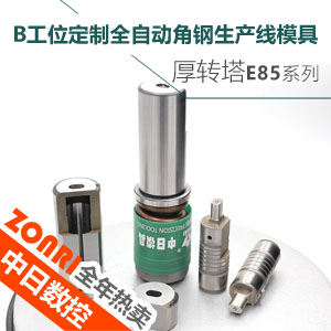 厚轉塔E90 B工位定制全自動角鋼生產線模具